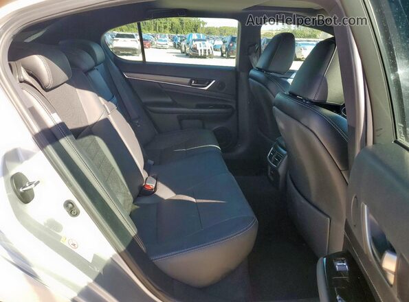 JTHBZ1BL5JA014644 2018 LEXUS GS Silver Вид задніх сидінь