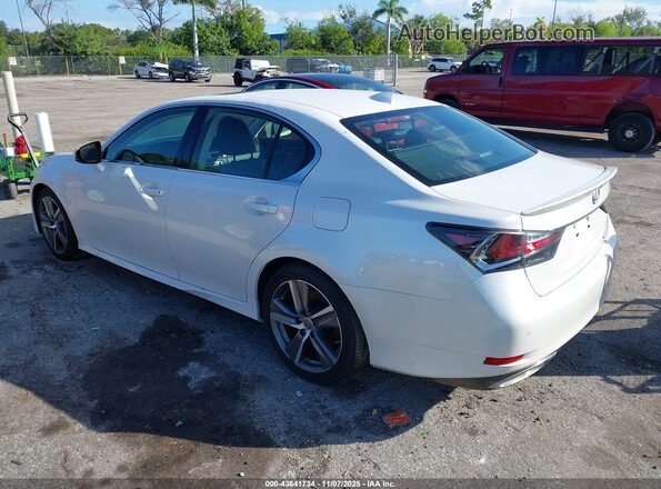 JTHBZ1BL6HA009642 2017 LEXUS GS 350 White Հետևի ձախ
