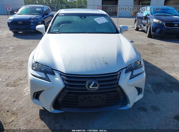JTHBZ1BL6HA009642 2017 LEXUS GS 350 White Սալոնի հետևի տեսք