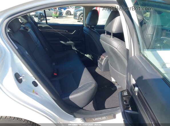 JTHBZ1BL6HA009642 2017 LEXUS GS 350 White VIN կոդի պիտակի տեսք