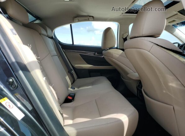 JTHBZ1BL6HA010841 2017 LEXUS GS Gray Հետևի նստատեղերի տեսք