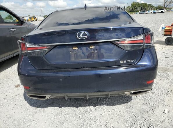JTHBZ1BL6HA011374 2017 LEXUS GS Blue Вид ззаду