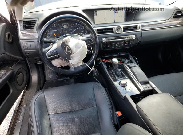 JTHBZ1BL6HA011374 2017 LEXUS GS Blue Вид панелі приладів