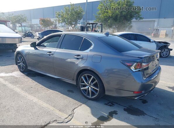 JTHBZ1BL9GA005003 2016 LEXUS GS 350 Gray Trasero izquierdo