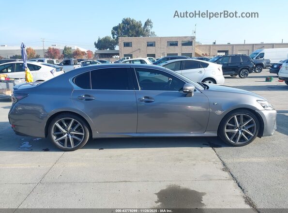 JTHBZ1BL9GA005003 2016 LEXUS GS 350 Gray Vista interior trasera
