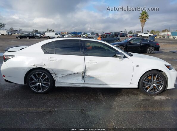 JTHBZ1BL9JA015652 2018 LEXUS GS 350 White Սալոնի հետևի տեսք