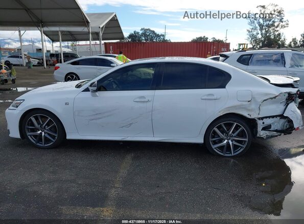 JTHBZ1BL9JA015652 2018 LEXUS GS 350 White Սալոնի 360 աստիճան տեսք