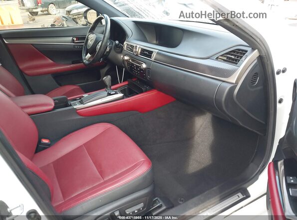 JTHBZ1BL9JA015652 2018 LEXUS GS 350 White Սալոնի դիմացի տեսք
