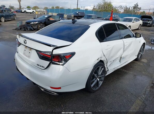 JTHBZ1BL9JA015652 2018 LEXUS GS 350 White Հետևի աջ