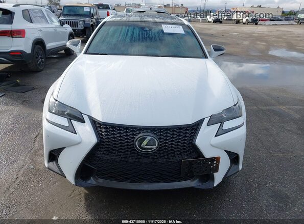 JTHBZ1BL9JA015652 2018 LEXUS GS 350 White Սարքավորումների վահանակի տեսք
