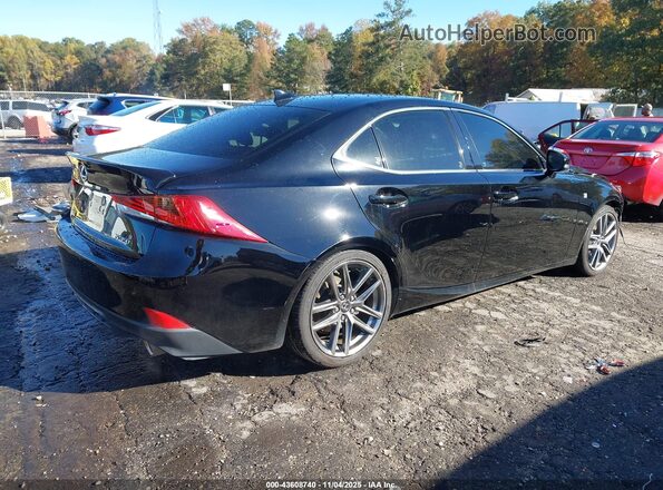 JTHBZ1D29J5032254 2018 LEXUS IS 350 Черный Задняя правая четверть