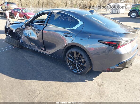 JTHBZ1E27S5039607 2025 LEXUS IS 350 Gray Trasero izquierdo