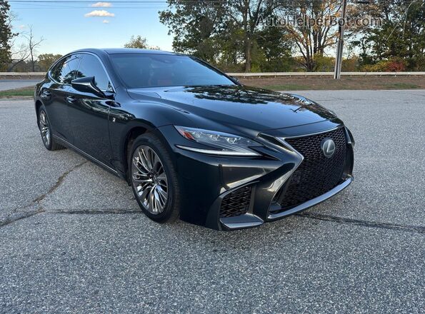 JTHC51FF4J5000165 2018 LEXUS LS Black Trasero izquierdo