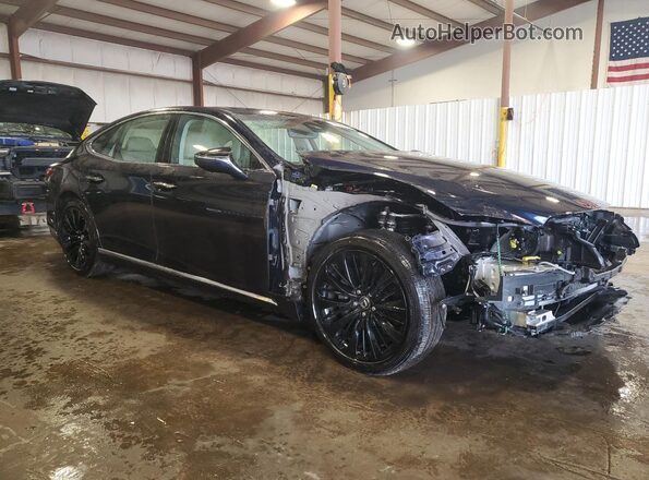 JTHC51FF4J5001994 2018 LEXUS LS Blue Front right
