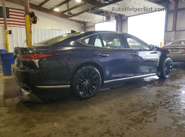 JTHC51FF4J5001994 2018 LEXUS LS Blue Rear right