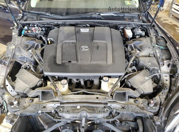 JTHC51FF4J5001994 2018 LEXUS LS Blue Rear interior view