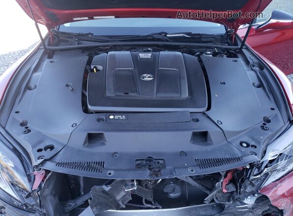 JTHC51FF5J5003172 2018 LEXUS LS Красный Вид задней части салона