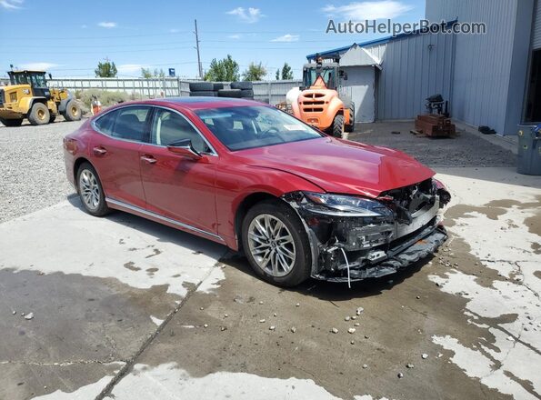 JTHC51FF5J5003172 2018 LEXUS LS Красный Передняя правая четверть