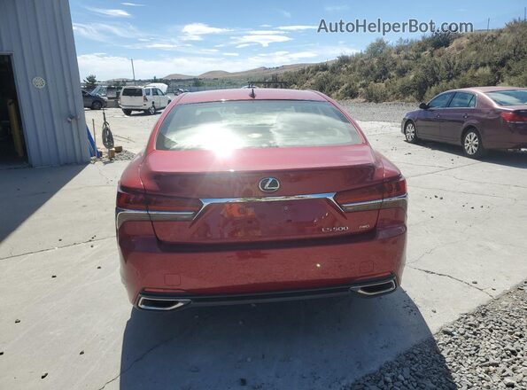 JTHC51FF5J5003172 2018 LEXUS LS Красный Вид сзади
