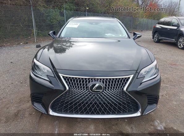 JTHC51FF6J5003567 2018 LEXUS LS 500 Black Դիմացի տեսք