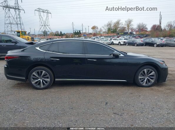 JTHC51FF6J5003567 2018 LEXUS LS 500 Black Սալոնի 360 աստիճան տեսք