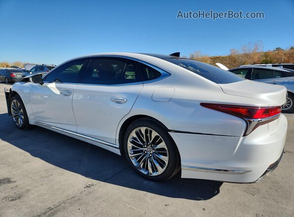 JTHC51FF8K5005953 2019 LEXUS LS White Հետևի ձախ
