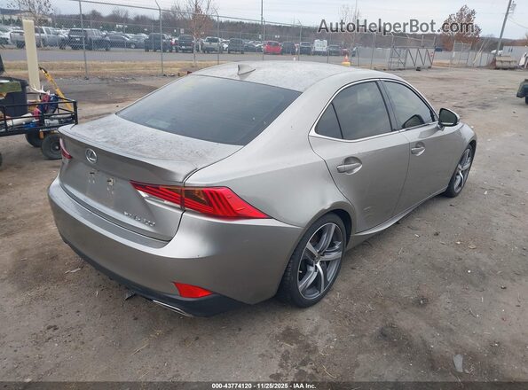 JTHC81D28J5026985 2018 LEXUS IS 300 Серебряный Задняя правая четверть