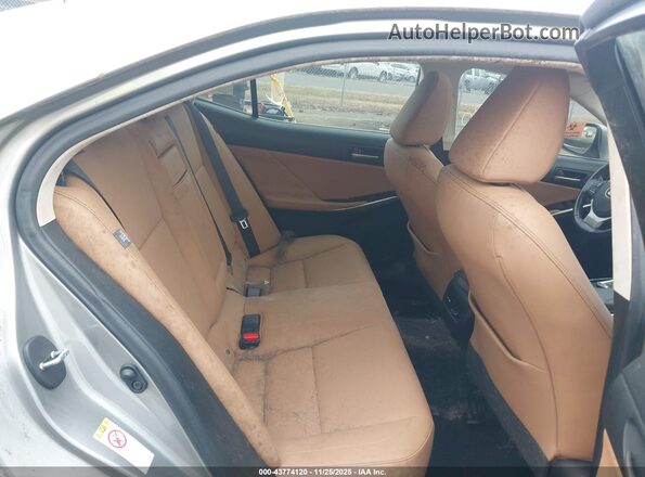 JTHC81D28J5026985 2018 LEXUS IS 300 Серебряный Вид наклейки с VIN-кодом