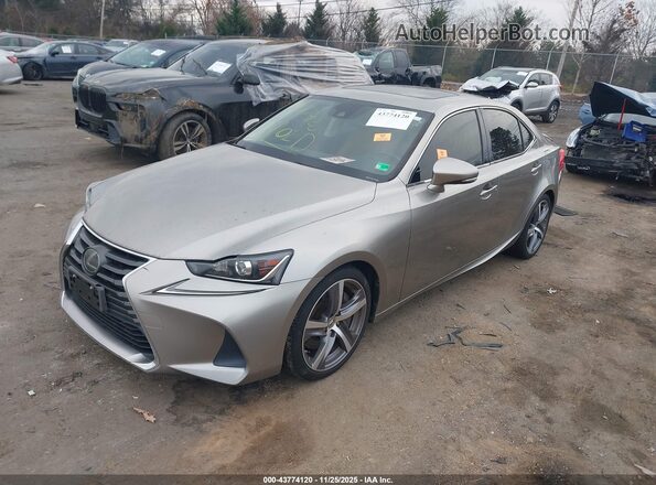 JTHC81D28J5026985 2018 LEXUS IS 300 Серебряный Передняя левая четверть