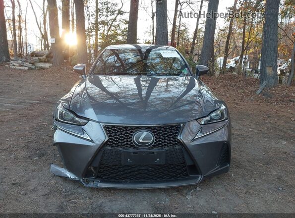JTHC81D28K5037695 2019 LEXUS IS 300 Gray ხელსაწყოთა პანელის ხედი