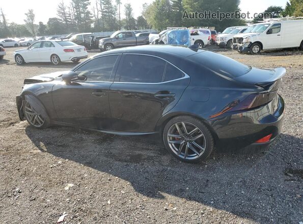 JTHC81D29K5034109 2019 LEXUS IS Black უკანა მარცხენა