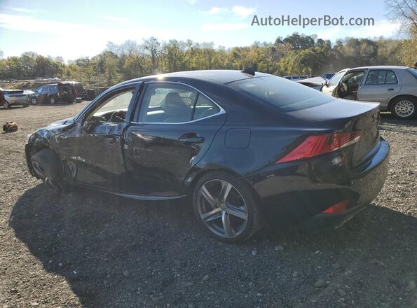 JTHC81D29K5035129 2019 LEXUS IS Black Tył lewy