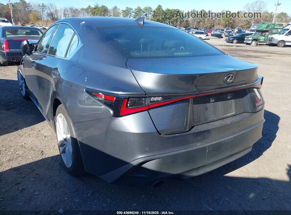 JTHC81F23M5046305 2021 LEXUS IS 300 Gray Задня ліва чверть
