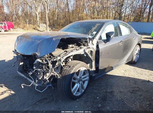 JTHC81F23M5046305 2021 LEXUS IS 300 Gray Панорамний вид салону 360°