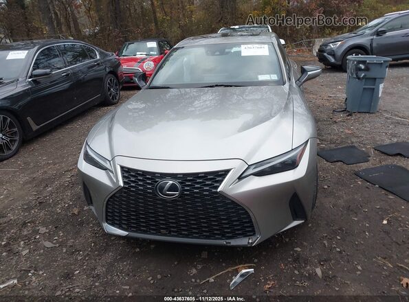 JTHC81F26M5044984 2021 LEXUS IS 300 Серый Вид щитка приборов