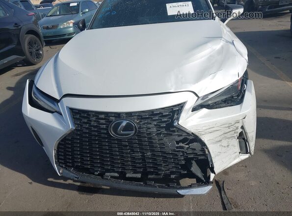JTHC81F2XM5046222 2021 LEXUS IS 300 White წინა ხედი