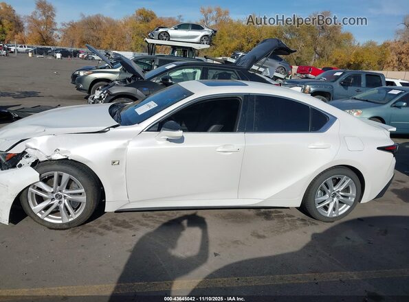 JTHC81F2XM5046222 2021 LEXUS IS 300 White სალონის 360-გრადუსიანი ხედი