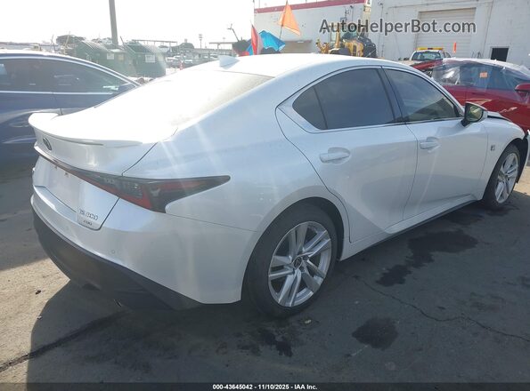 JTHC81F2XM5046222 2021 LEXUS IS 300 White უკანა მარჯვენა
