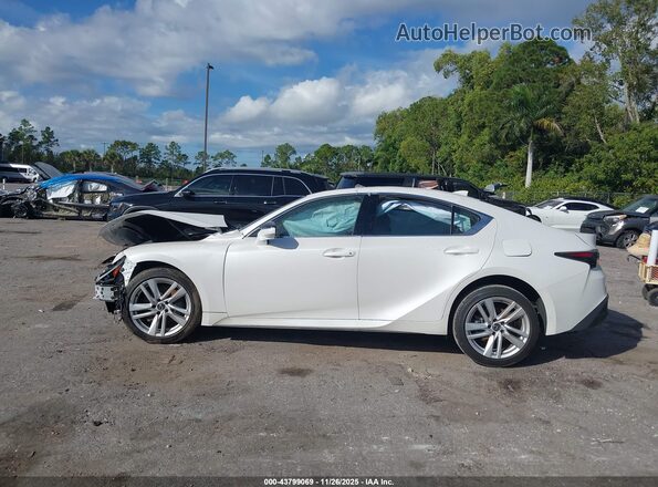 JTHCA1D20P5126544 2023 LEXUS IS 300 White Սալոնի 360 աստիճան տեսք