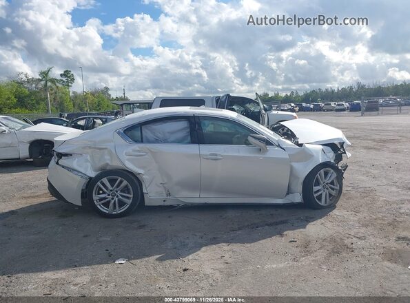 JTHCA1D20P5126544 2023 LEXUS IS 300 White Սալոնի հետևի տեսք