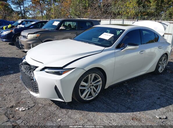 JTHCA1D23M5114917 2021 LEXUS IS 300 White Przód lewy