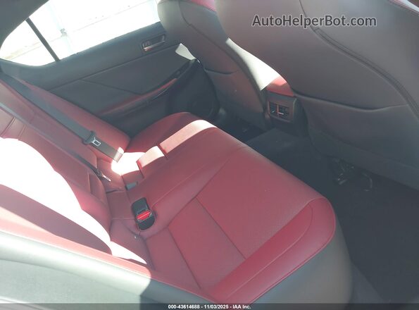 JTHCA1D23M5114917 2021 LEXUS IS 300 White Widok naklejki z numerem VIN