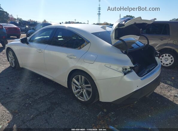 JTHCA1D23M5114917 2021 LEXUS IS 300 White Tył lewy