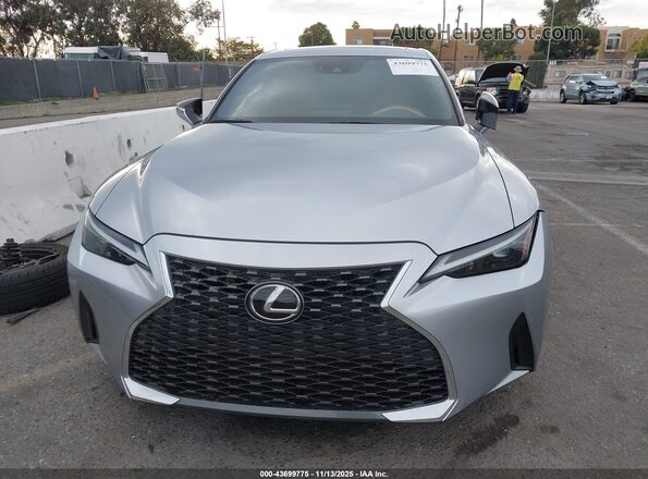 JTHCA1D25M5114322 2021 LEXUS IS 300 Silver Vista del cuadro de instrumentos