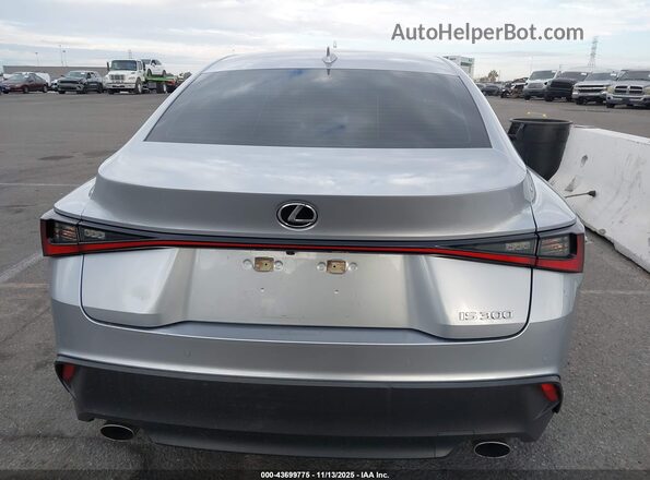JTHCA1D25M5114322 2021 LEXUS IS 300 Silver 