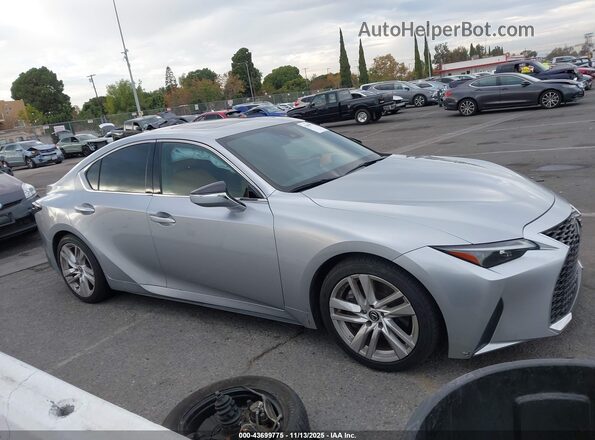 JTHCA1D25M5114322 2021 LEXUS IS 300 Silver Vista interior trasera