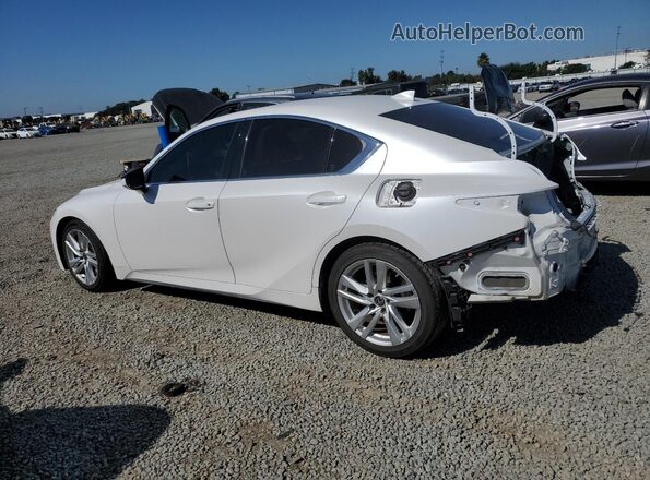 JTHCA1D26M5111574 2021 LEXUS IS White Tył lewy