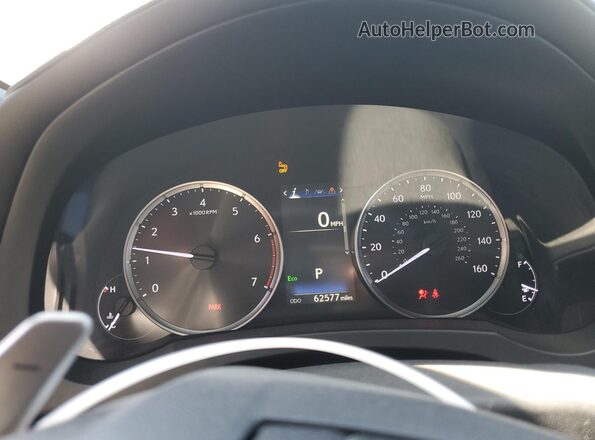 JTHCA1D26M5111574 2021 LEXUS IS White Widok zestawu wskaźników