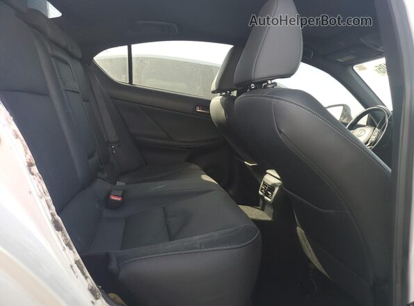 JTHCA1D26M5111574 2021 LEXUS IS White Widok tylnych siedzeń