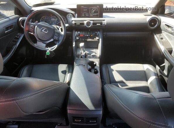JTHCA1D26M5111574 2021 LEXUS IS White Widok deski rozdzielczej